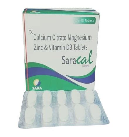 SARACAL TABS 30S .